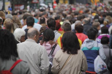 Bask Ülkesi ve Katalonya 'nın bağımsızlığını isteyen gösteri