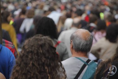 Bask Ülkesi ve Katalonya 'nın bağımsızlığını isteyen gösteri