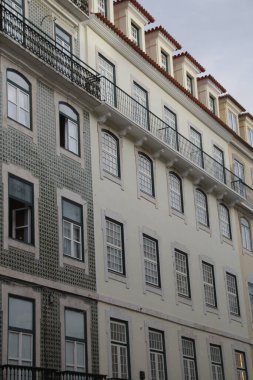 Lizbon şehrinin şehir manzarası