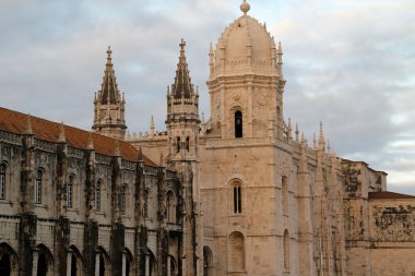 Lizbon şehrinin şehir manzarası