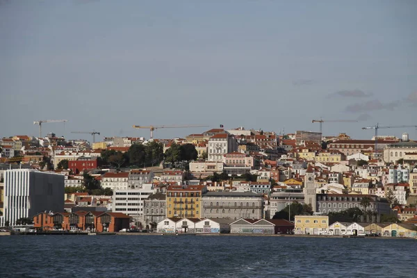 Vista Urbana Cidade Lisboa — Fotografia de Stock