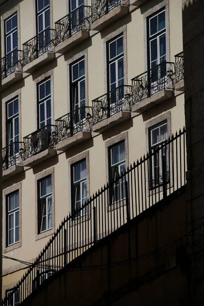 Vista Urbana Cidade Lisboa — Fotografia de Stock