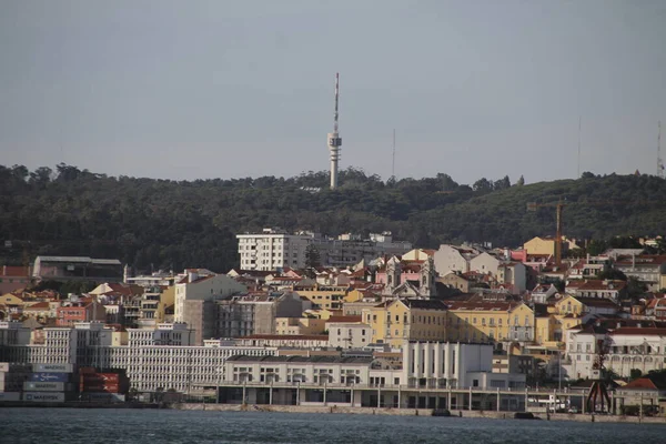 Vista Urbana Nella Città Lisbona — Foto Stock