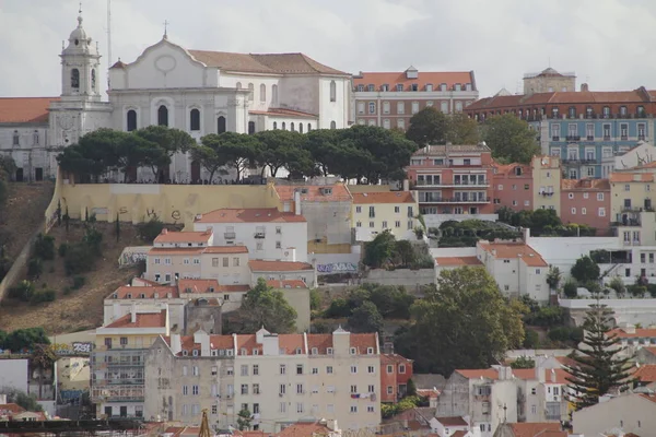 Vue Urbaine Dans Ville Lisbonne — Photo