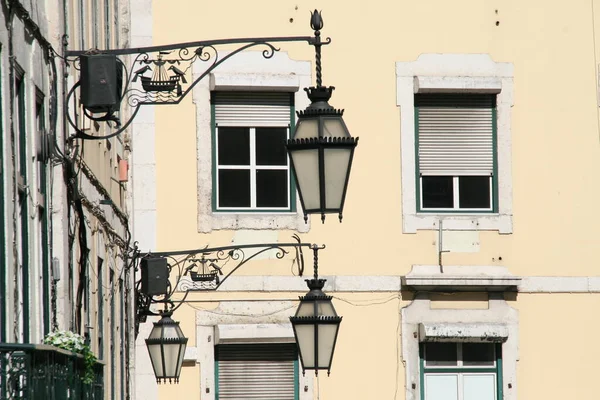 Lizbon Şehrinin Şehir Manzarası — Stok fotoğraf