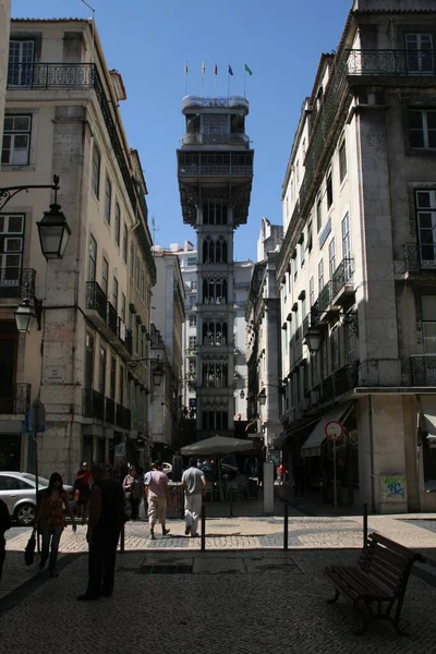 Vue Urbaine Dans Ville Lisbonne — Photo