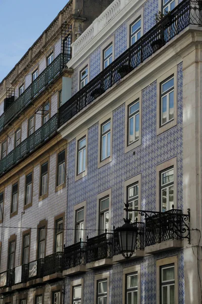 Lizbon şehrinin şehir manzarası