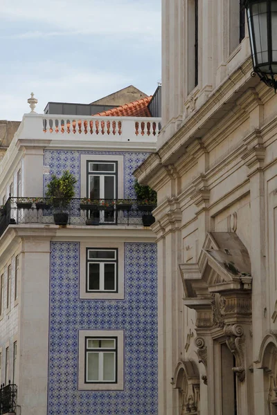 Lizbon şehrinin şehir manzarası