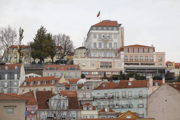 Widok Miasto Lizbonie — Zdjęcie stockowe