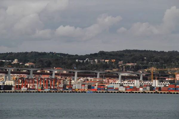 Vista Urbana Cidade Lisboa — Fotografia de Stock