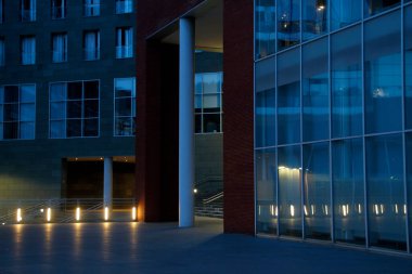 Bilbao şehrindeki şehir manzarası