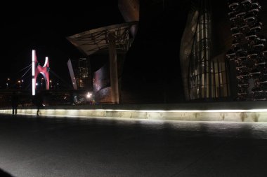 Bilbao şehrindeki şehir manzarası