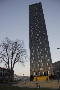 Bilbao şehrindeki şehir manzarası