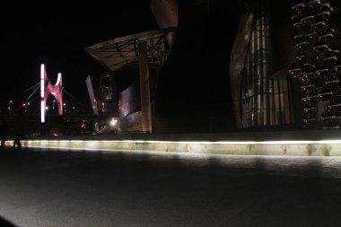 Bilbao şehrindeki şehir manzarası