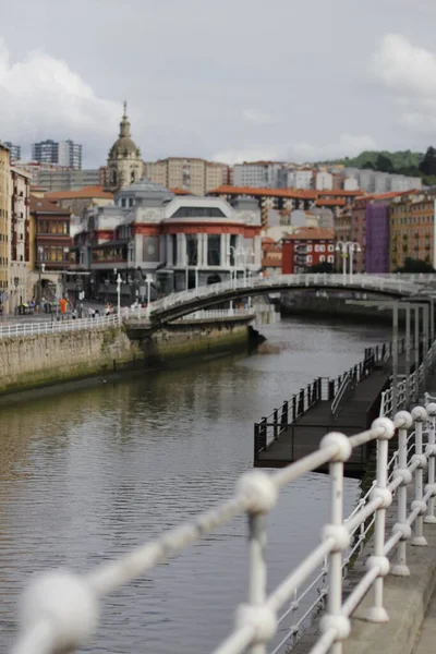 Urbanscape Ciudad Bilbao — Foto de Stock