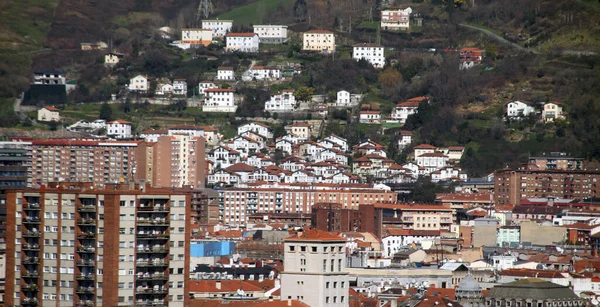 Bilbao Şehrindeki Şehir Manzarası — Stok fotoğraf