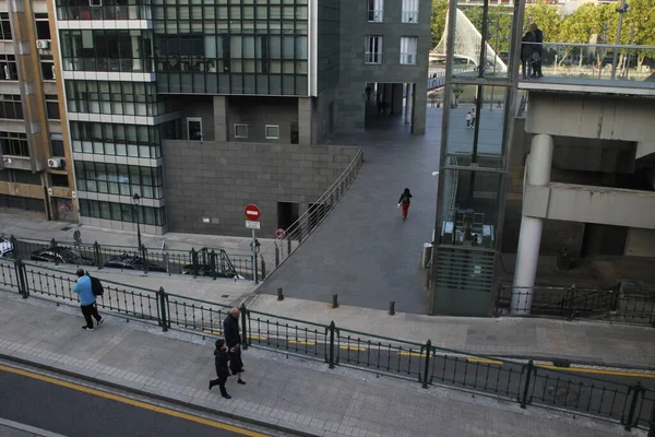 Urbanscape Ciudad Bilbao — Foto de Stock