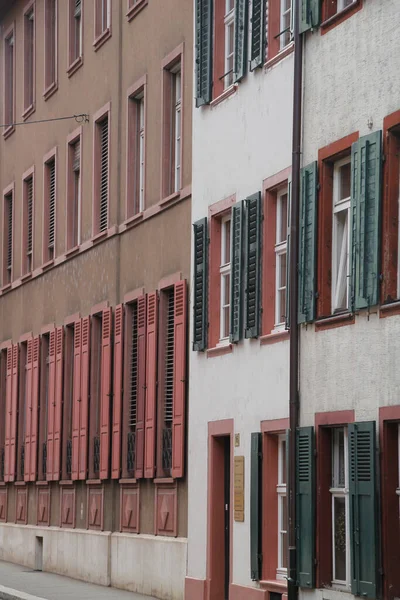 Basel Şehir Merkezi Manzarası — Stok fotoğraf