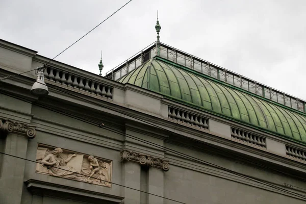 Utsikt Över Centrum Basel — Stockfoto