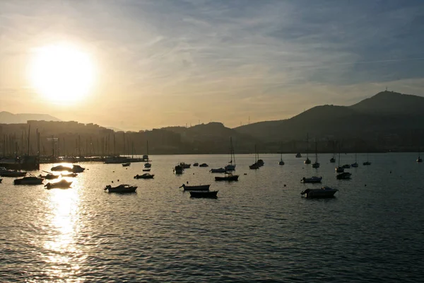 Mündung Von Bilbao Abend — Stockfoto