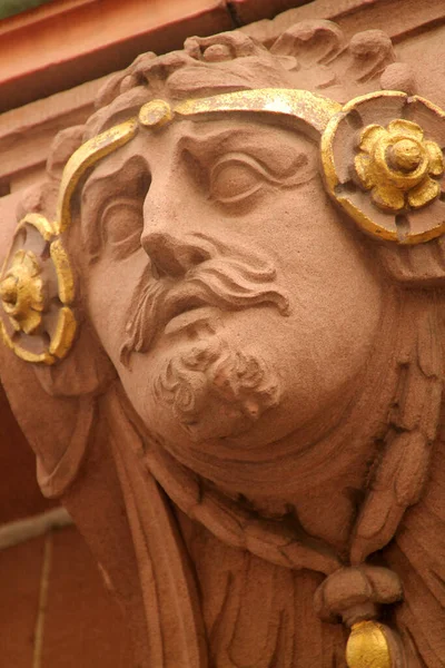 Patrimonio Artístico Casco Antiguo Frankfurt — Foto de Stock