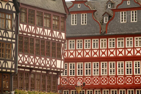 Artistic Heritage Old Town Frankfurt — Stock Photo, Image