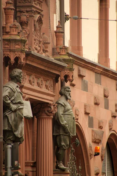 Patrimonio Artístico Casco Antiguo Frankfurt — Foto de Stock