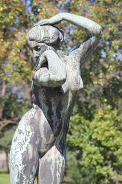 Bilbao parkında heykel