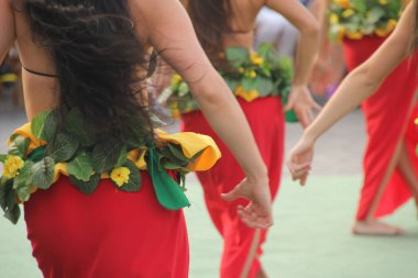 Güney Denizleri Halk Festivali 'nde dans ediyor