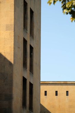 Berlin 'deki Tempelhof Havaalanı manzarası