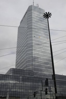 Varşova şehir merkezinde mimarlık