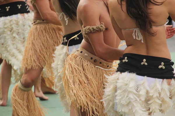 Mares Del Sur Bailan Festival Folclórico Callejero — Foto de Stock