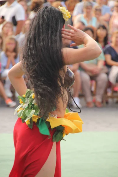 Mares Sul Dançam Festival Popular Rua — Fotografia de Stock