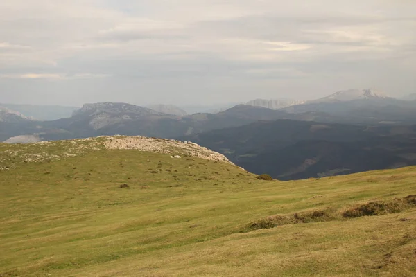 Campagna Basca Una Giornata Autunnale — Foto Stock