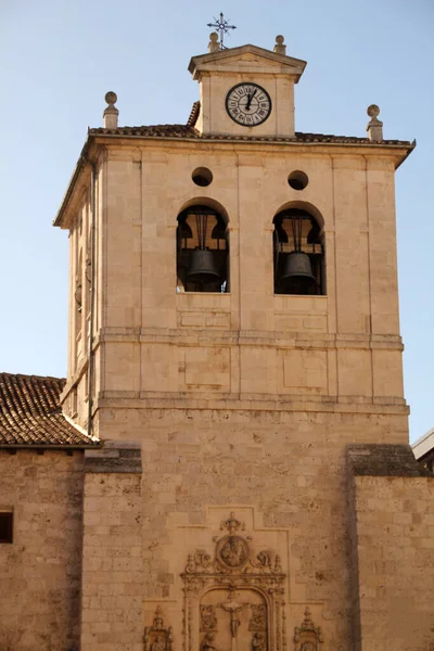 Burgos Bir Binanın Cephesi — Stok fotoğraf