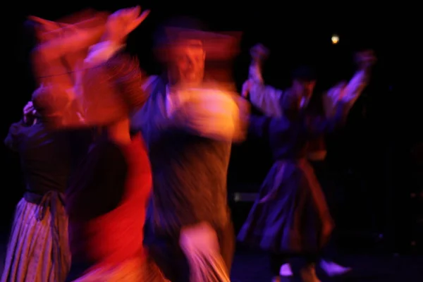 Traditioneller Baskischer Tanz Einem Festival — Stockfoto