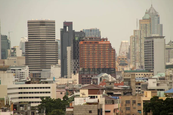 Paysage Urbain Dans Ville Bangkok — Photo