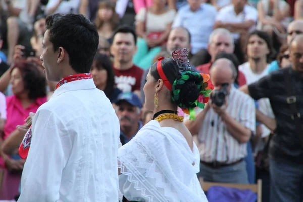 Danse Folklorique Mexicaine Dans Festival — Photo