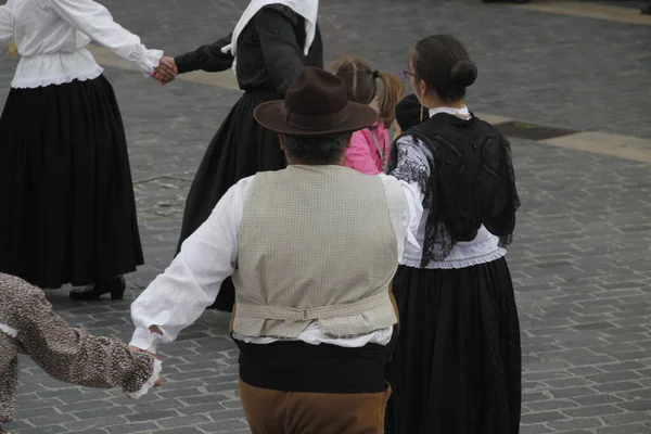 Portuguese Folk Dance Street — Stock Photo, Image