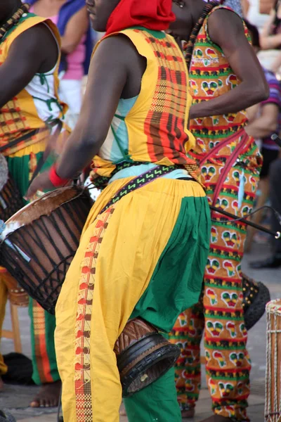 Dancers Kenya Street Festival — Stock Photo, Image