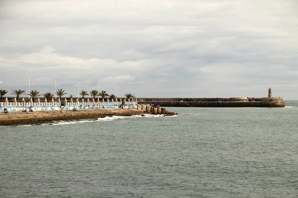 Класична Архітектура Castro Urdiales Spain — стокове фото