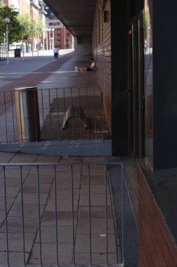 Bilbao şehrindeki şehir manzarası