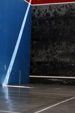 Bask pelota çalmak için Fronton