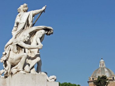 Roma 'da sanatsal heykel