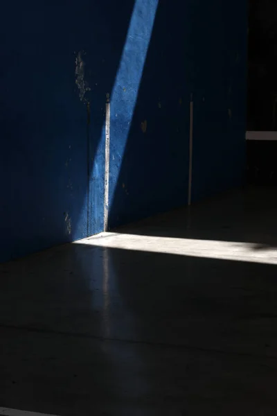 Fronton Spielt Gegen Baskische Pelota — Stockfoto