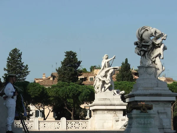 Artistic Sculpture Rome — Stock Photo, Image