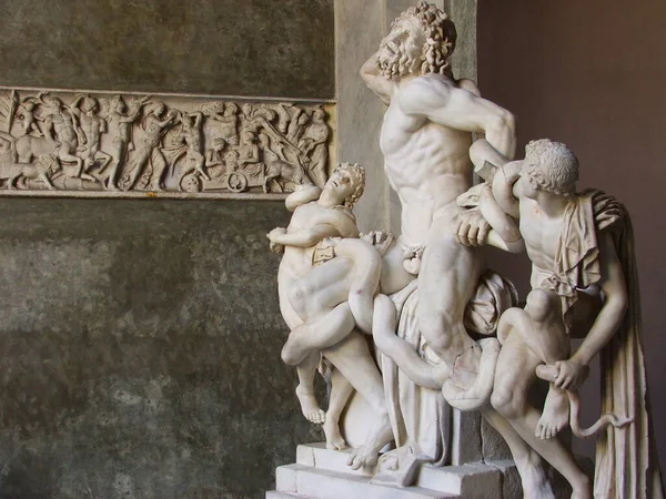 Художественная Скульптура Рима — стоковое фото