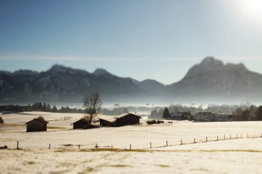 Allgau, Almanya 'da Alp manzarası