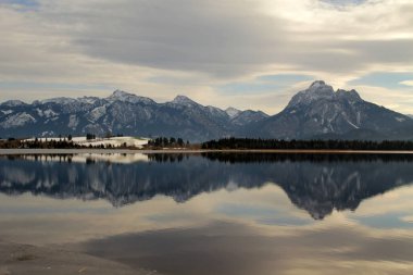Allgau, Almanya 'da Alp manzarası