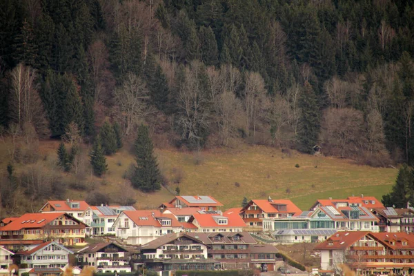 Paisagem Alpina Algau Alemania — Fotografia de Stock